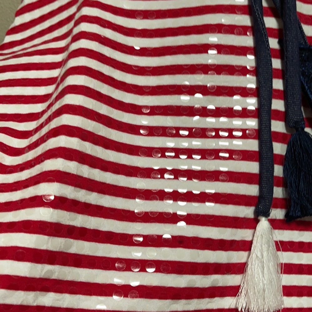Bonnie Jean Stars & Stripes Sequin Dress - Picture 4 of 10